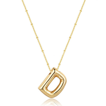 Adiffu Fashion Letter Necklace