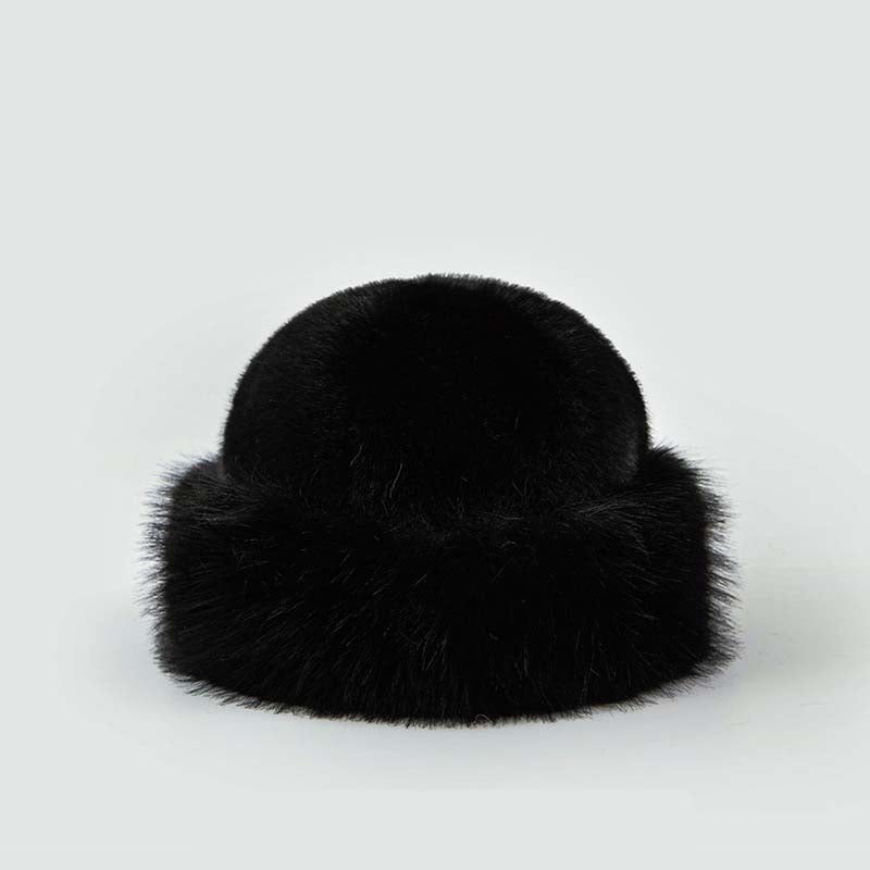 Adiffu Autumn-winter Pullover Hat Women's Plush Fisherman's Hat