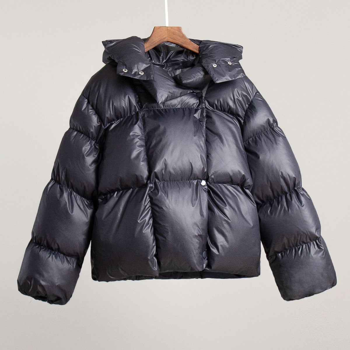Adiffu Personalized Short Hooded Cotton-padded Jacket
