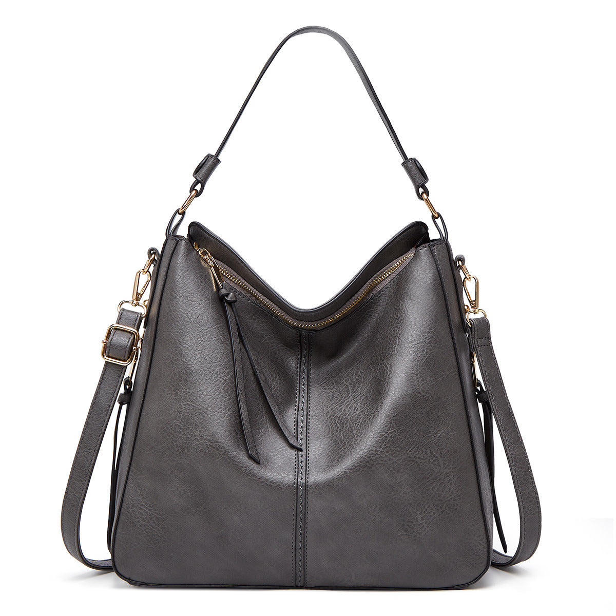 Adiffu Stylish Vintage One-shoulder Straddle Tote Bag