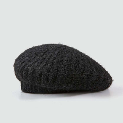 Adiffu Autumn/Winter British Vintage Knit Beret