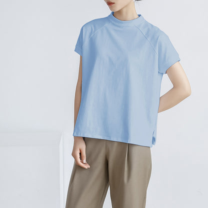 Adiffu Cotton Short-sleeved Women's T-shirt