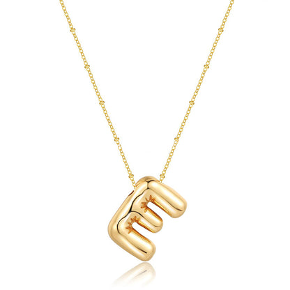 Adiffu Fashion Letter Necklace