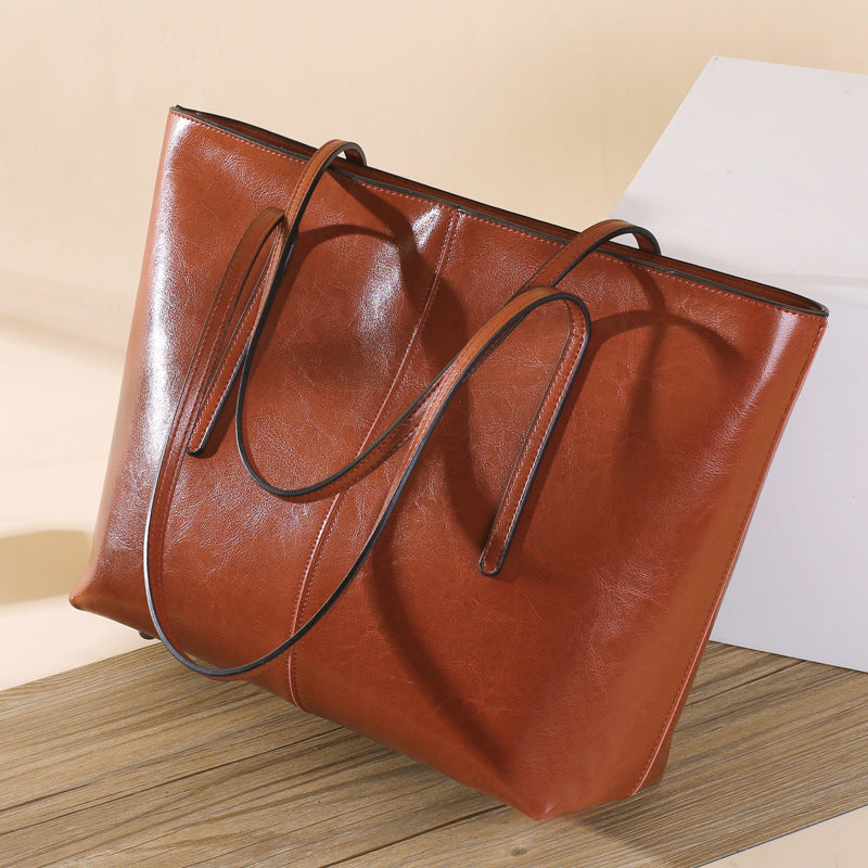 Adiffu Stylish Leather Tote Bag For Women