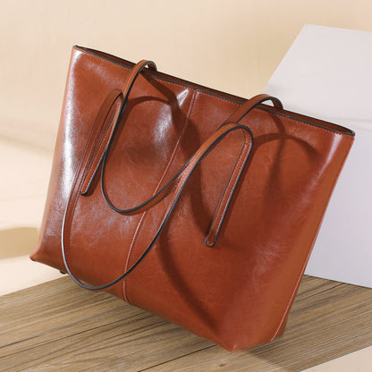 Adiffu Stylish Leather Tote Bag For Women