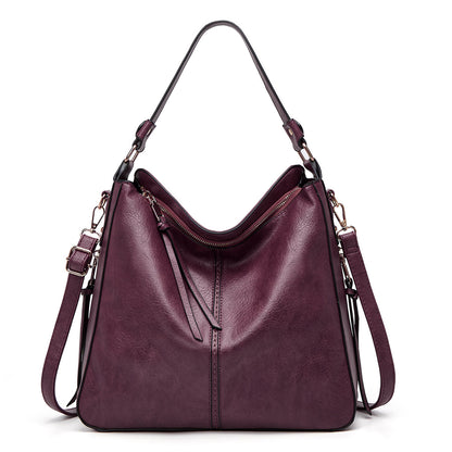 Adiffu Stylish Vintage One-shoulder Straddle Tote Bag