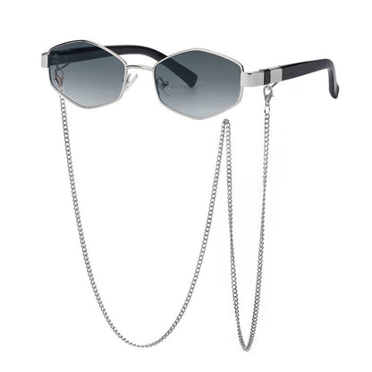 Adiffu Fashion Chain Sunglasses