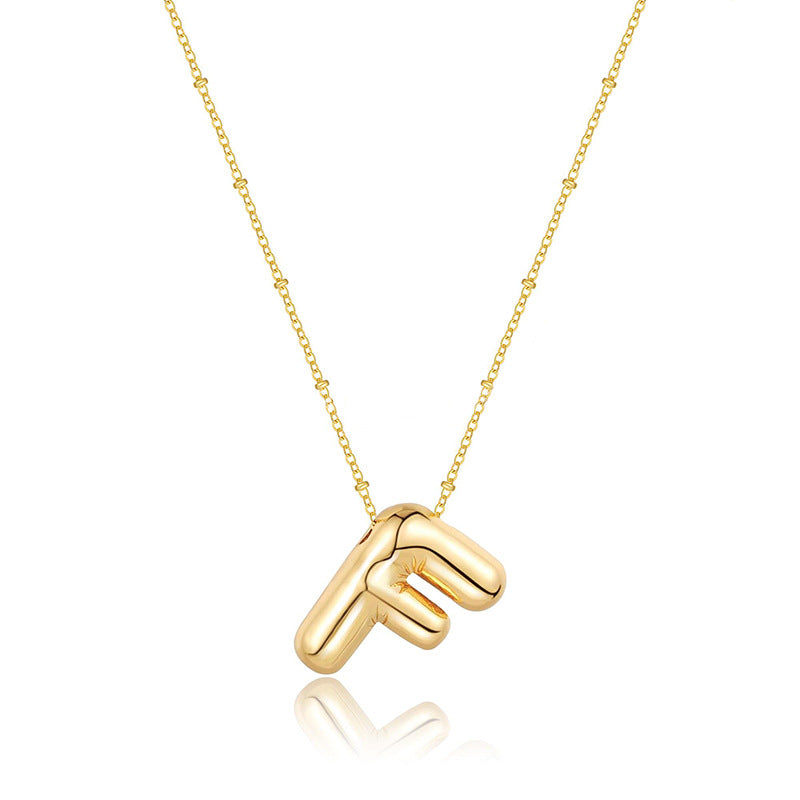 Adiffu Fashion Letter Necklace