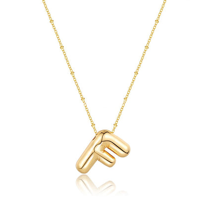 Adiffu Fashion Letter Necklace