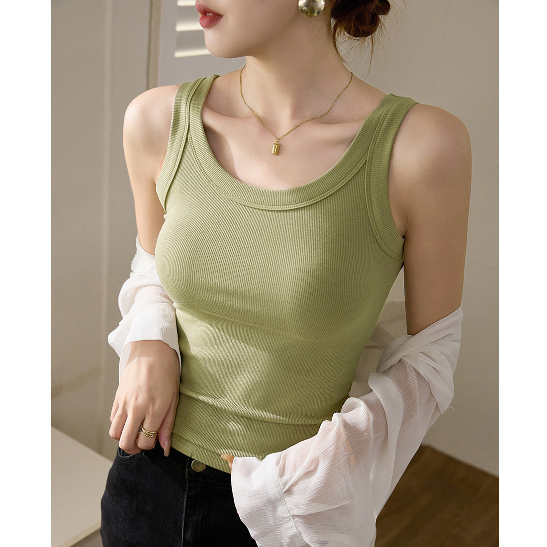 High Stretch Tank Top For Women