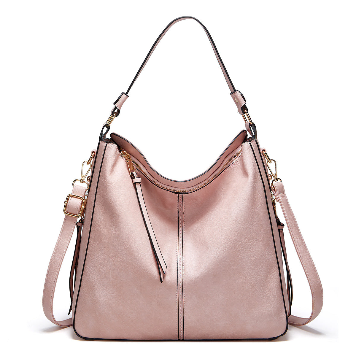 Adiffu Stylish Vintage One-shoulder Straddle Tote Bag