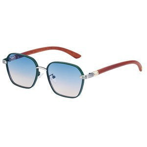 Adiffu Stylish Steampunk Metal Square-framed Sunglasses
