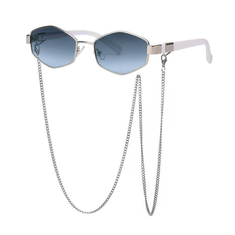 Adiffu Fashion Chain Sunglasses