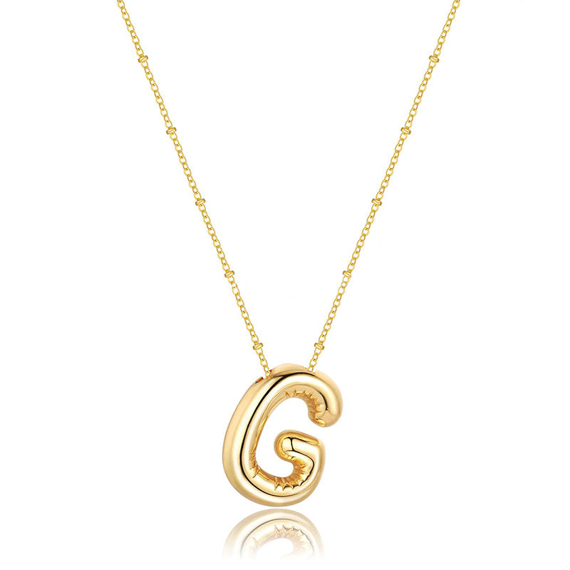 Adiffu Fashion Letter Necklace