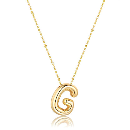 Adiffu Fashion Letter Necklace