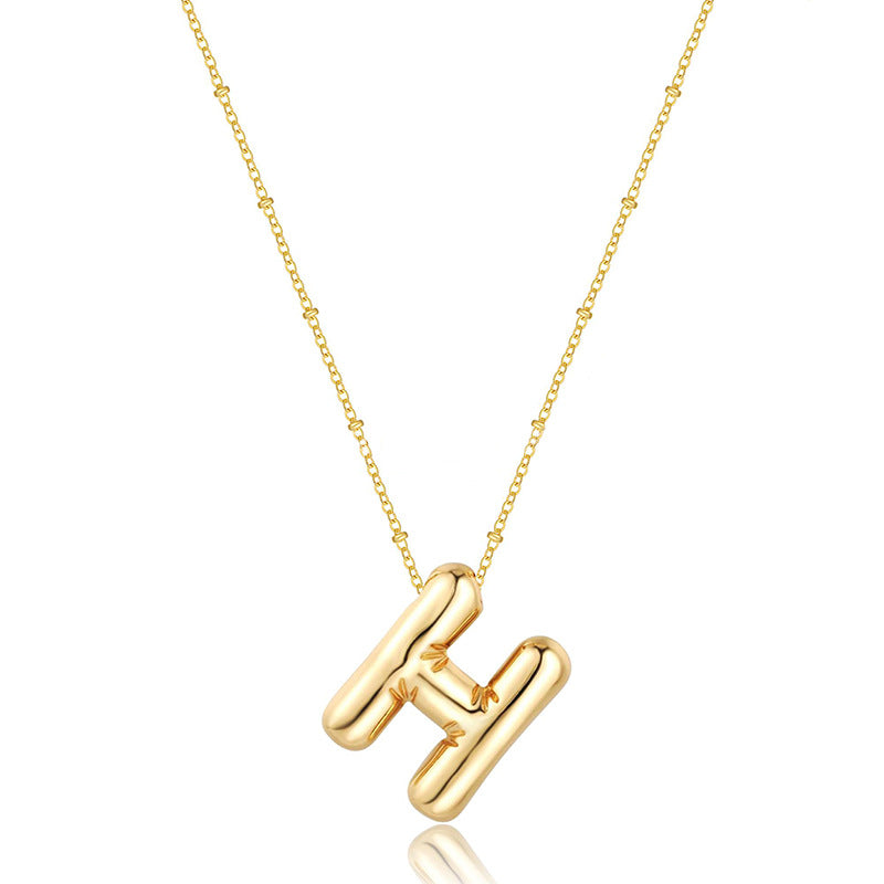 Adiffu Fashion Letter Necklace