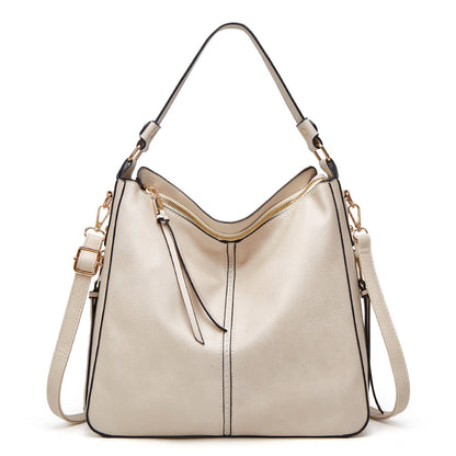 Adiffu Stylish Vintage One-shoulder Straddle Tote Bag