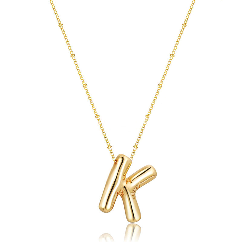 Adiffu Fashion Letter Necklace