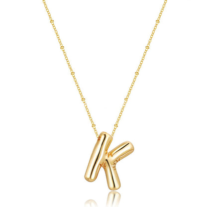 Adiffu Fashion Letter Necklace