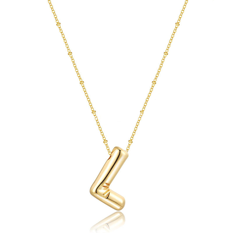 Adiffu Fashion Letter Necklace