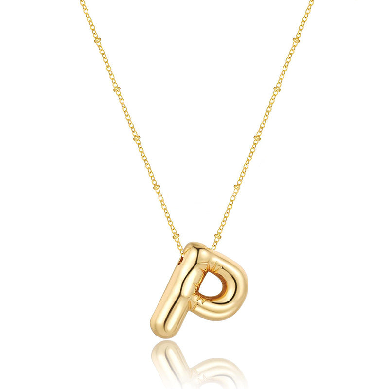 Adiffu Fashion Letter Necklace