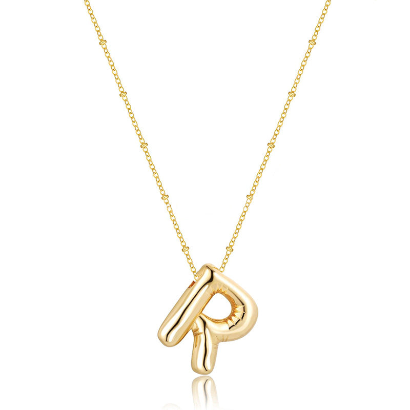 Adiffu Fashion Letter Necklace