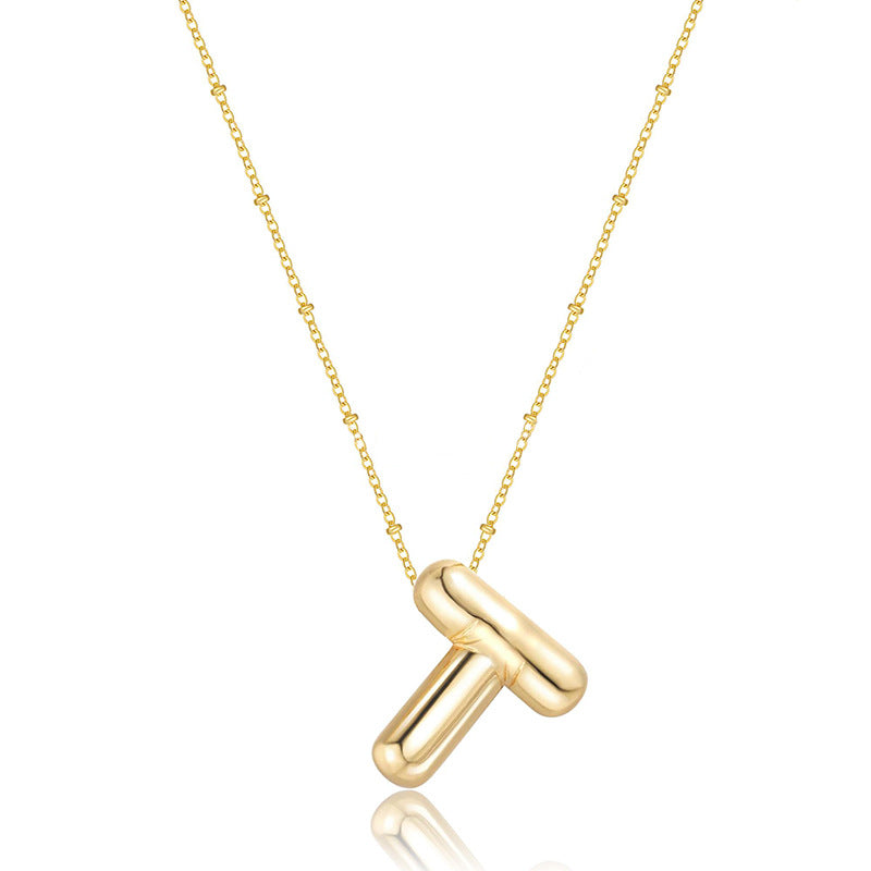 Adiffu Fashion Letter Necklace