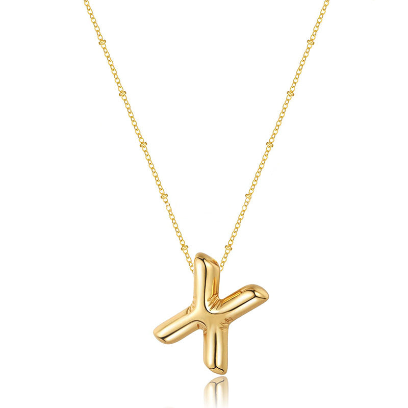 Adiffu Fashion Letter Necklace