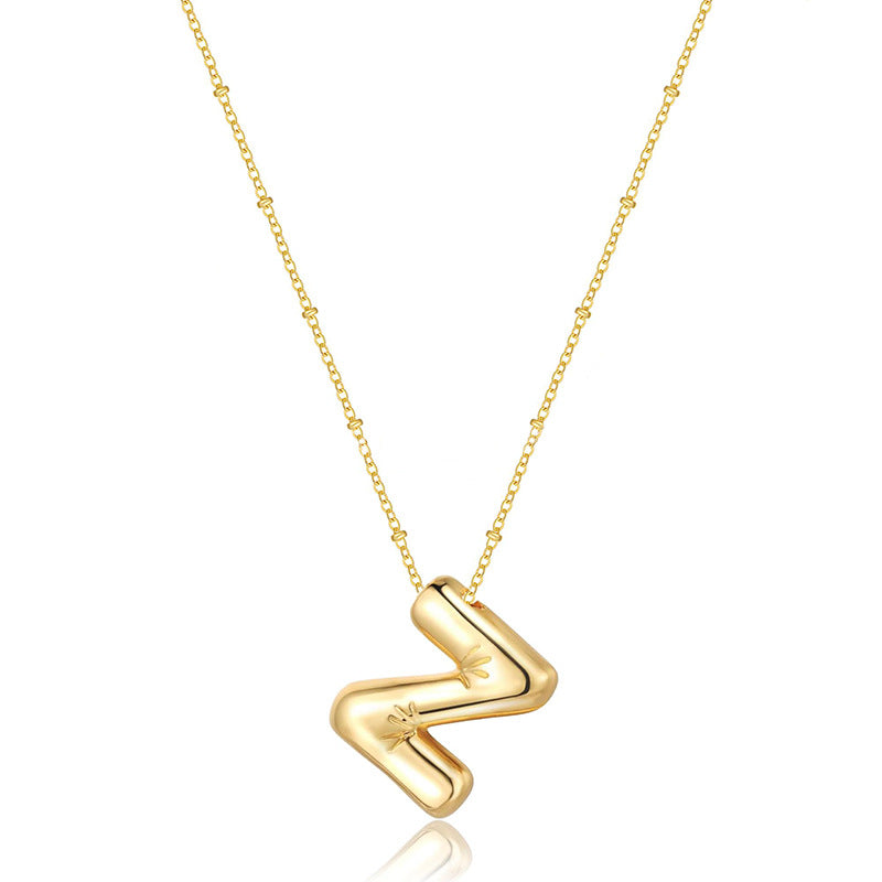 Adiffu Fashion Letter Necklace