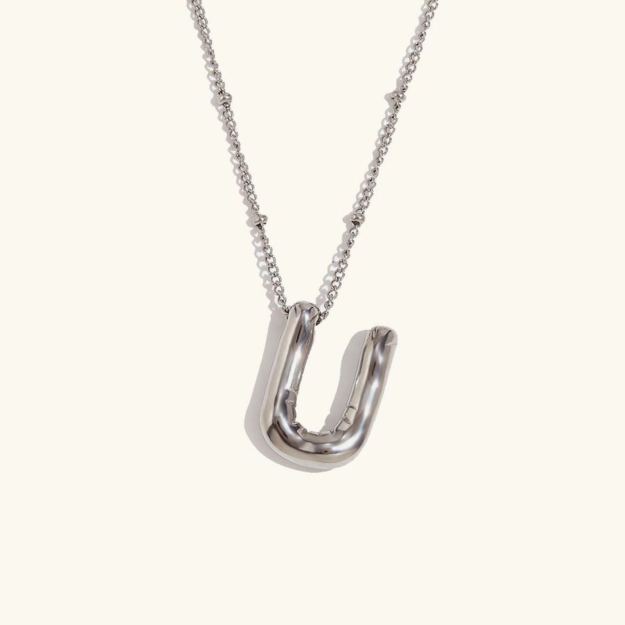 Adiffu Fashion Letter Necklace