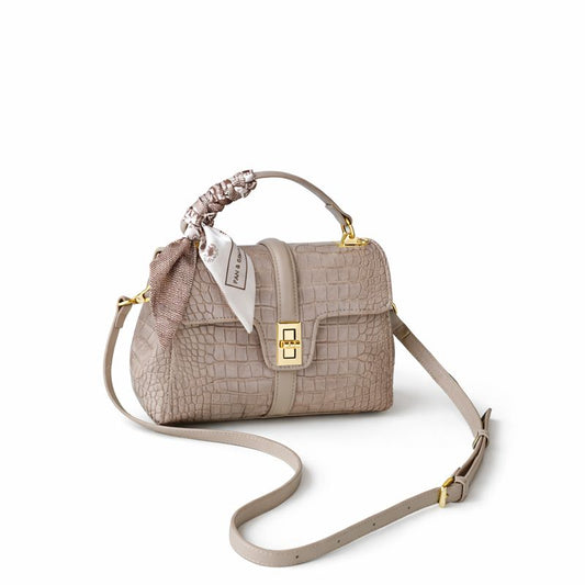 Adiffu Sophisticated Alligator Print  Crossbody Bag For Women